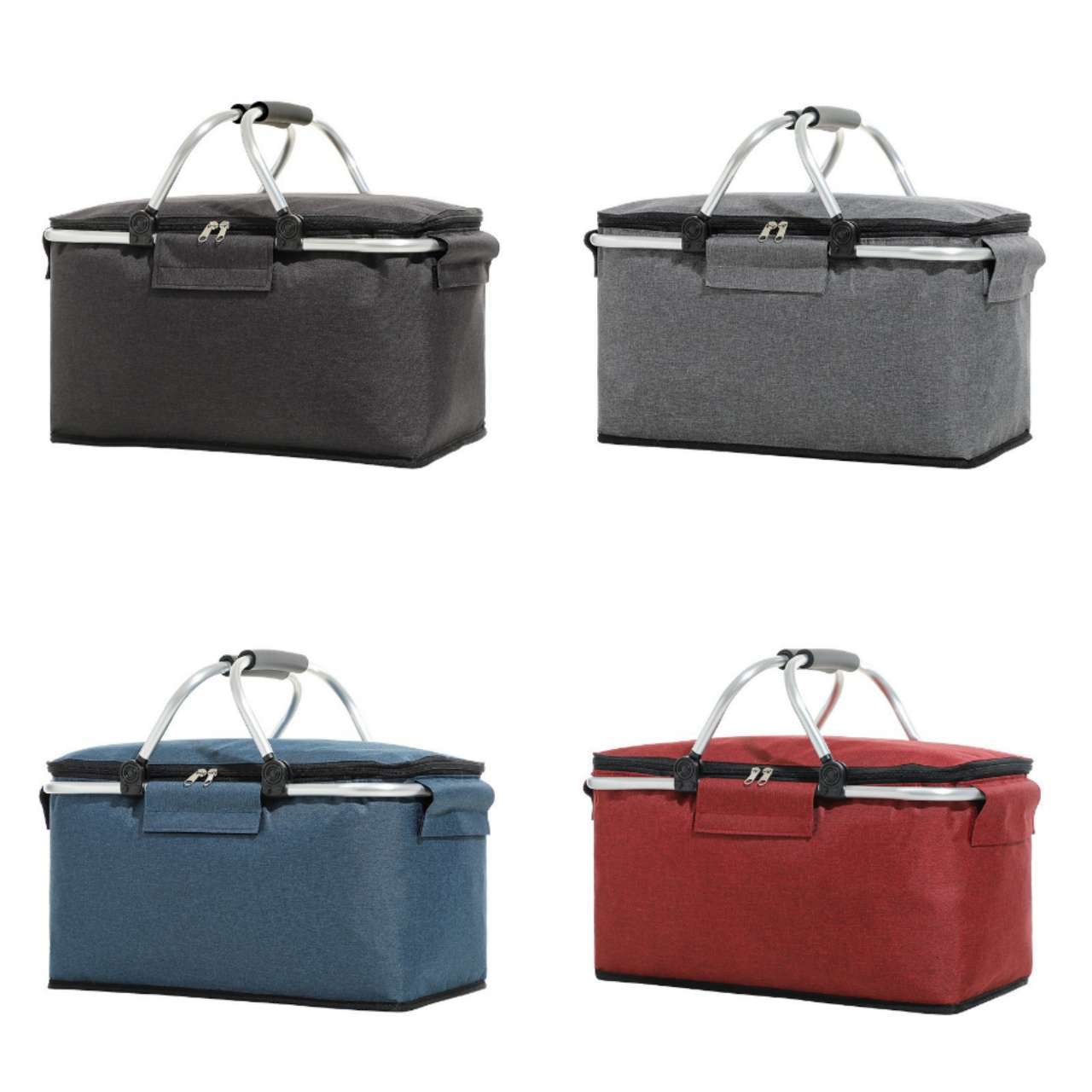Takeaway picnic foldning opbevaring kurv